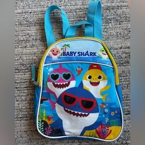 Baby Shark Kids Backpack - Vibrant Blue